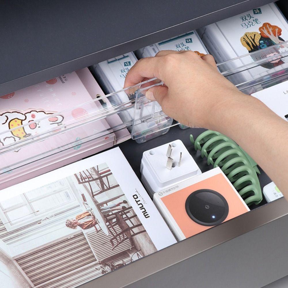 Сегментация Регулируемые ящики Разделители Разделители ящиков Кухонные принадлежности Шкаф для хранения