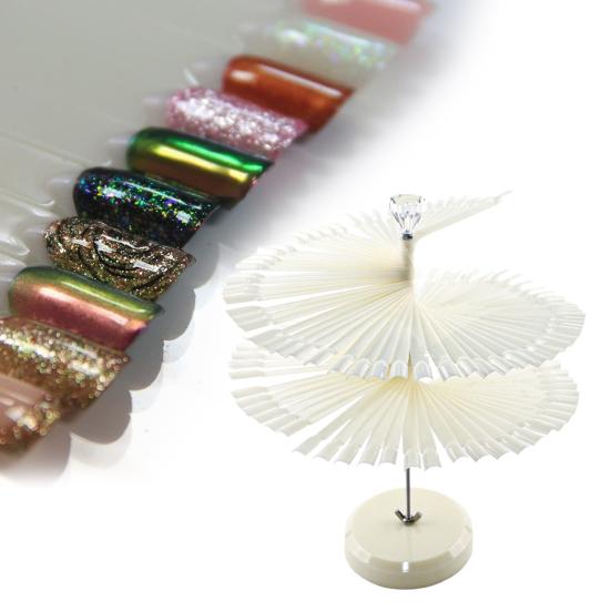 1 комплект, прозрачные палочки для образцов цвета ногтей, дисплей для гель-лака, спиральные палочки для образцов ногтей, прозрачные акриловые накладные кончики ногтей, аксессуары для дизайна ногтей