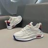 Мужские дышащие сетчатые кроссовки Dad Sneakers — универсальные повседневные белые кроссовки с толстой подошвой