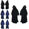 Средневековая мантия с капюшоном, плащ из полиэстера для Хэллоуина, ролевых игр для взрослых