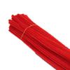 100pcs Pipe Cleaners Flexible Bendable Pure Color Polyester Chenille Stems DIY Children S Early Education Hand Made Toys