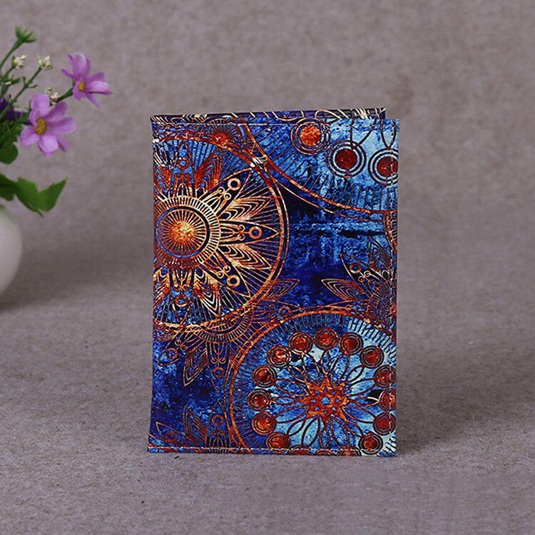 Art Van Gogh Starry Sky Passport Cover Classical Travel Women Passport Holder Desinger ID Passport Case