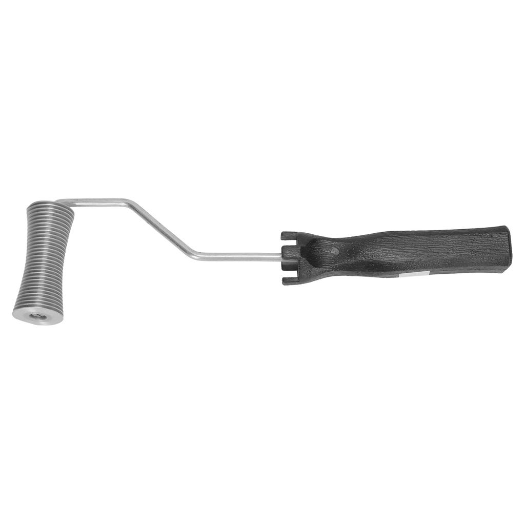 Fiberglass Roller Aluminum Alloy Fiberglass Resin Laminating Bubble Roller Tool 70mm Diameter