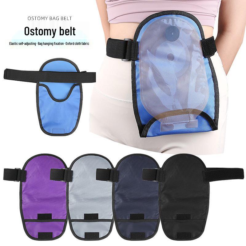 Waterproof Ostomy Bag Cover – Dustproof, Protective & Drainage Holder with Stoma Belt