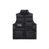 Li Ning Badfive Basketball Series White Duck Down Vest New Standard Black Men Vests AMRQ031-3