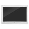 12" HD   LED Aluminium Alloy Digital Photo Frame Alarm Clock MP3/4 Movie Player (Silver)