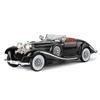 1/24 Классический BENZ 500K Модель автомобиля Сплав Симуляция Винтажная Классическая Модель автомобиля Украшение Подарок Машинка Подарок Мальчику