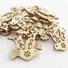 Arts Bird Decorative DIY Craft Natural Wood Peace Pigeon Wooden Scrapbooking Embellishment