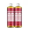 Rose Pure Castile Soap 475ml 2pcs Dr. Bronner’s