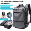 60л Vacpack рюкзак водонепроницаемый антивор воздушный вакуумный компрессионный дорожный рюкзак с электрическим насосом для путешественников