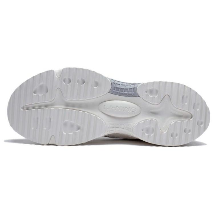 Li Ning Star Wind модные универсальные нескользящие износостойкие дышащие низкие спортивные повседневные туфли мужские кроссовки белые черные AGCT149-2