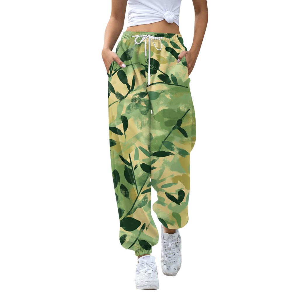 Kids Sport Printed Gradient Drawstring Pocket Casual Sweatpants Pants
