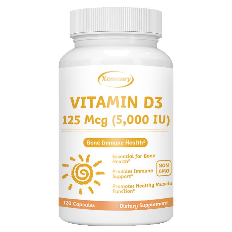 XEMENRY - 125 mcg Vitamin D3 - Bone Health - Immune System