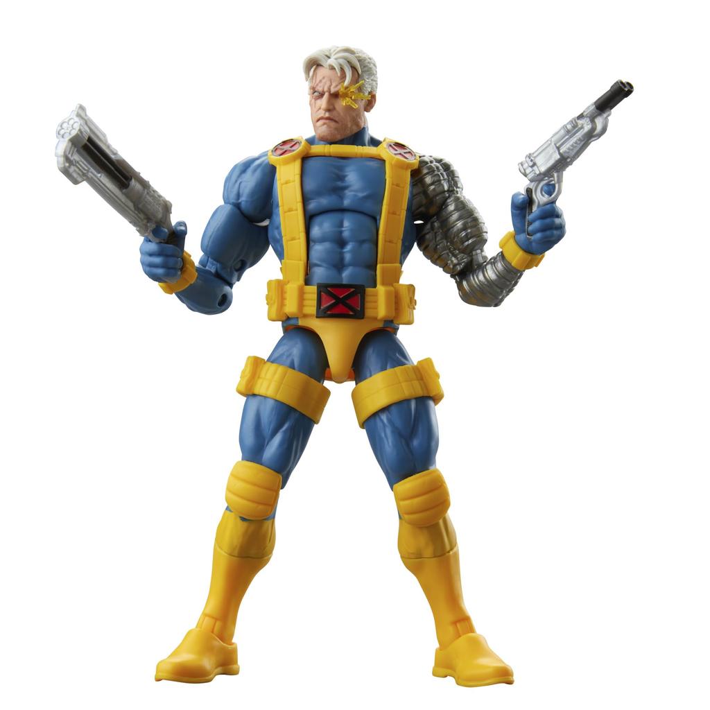 Hasbro Marvel Legends Series Cable Comics Collectible 6-inch (15cm) Action Figure with Build-A-Figure Parts, F9078, Authentic