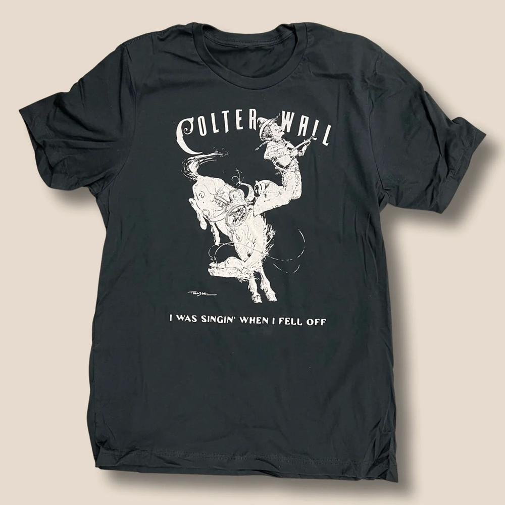 VTG Colter Wall Singing Cowboy Shirt Classic Black Unisex Unisex T-Shirt