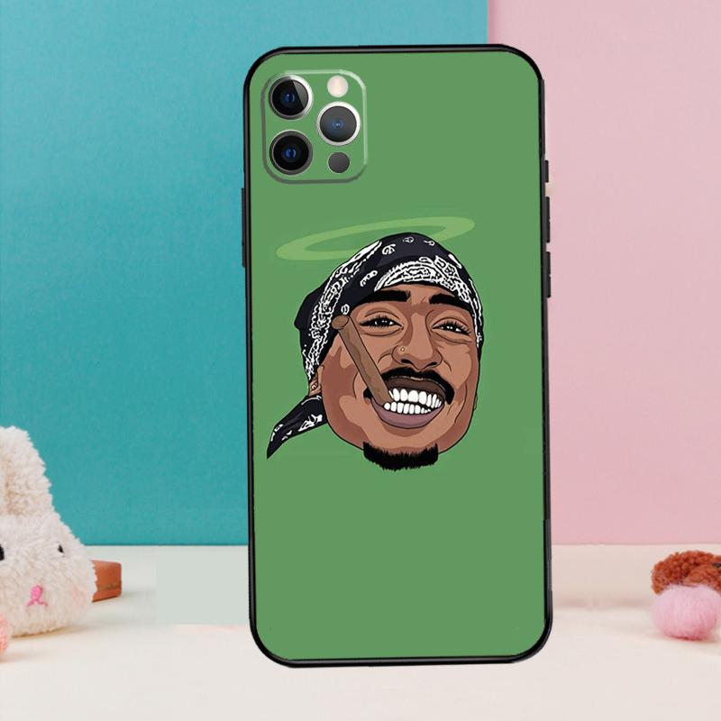 Чехол для телефона 2Pac Hip Hop Singer Для iPhone 17 Air 16 15 14 13 12 11 Pro Max 12 13 mini 15 16 Plus 16e Чехол Coque