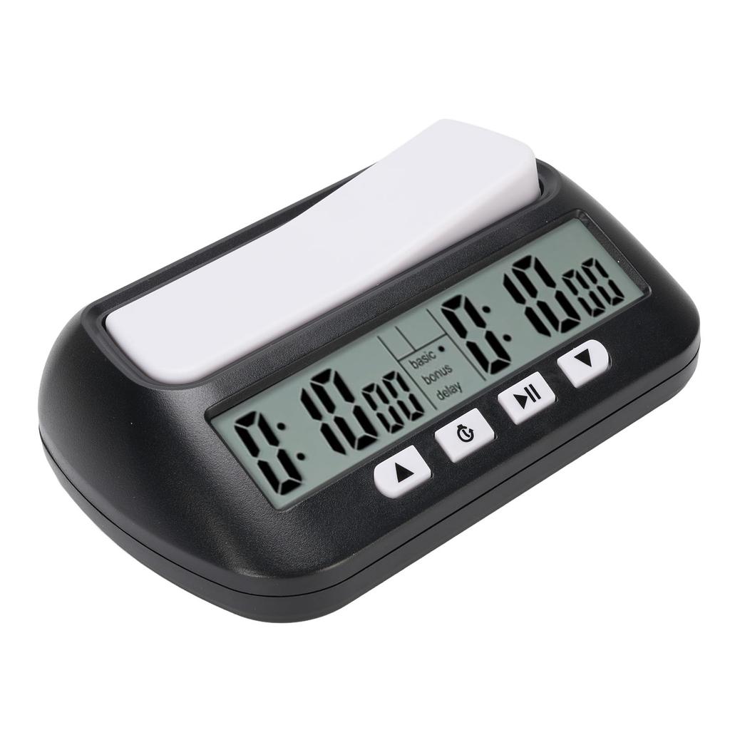 Шахматные часы Цифровой шахматный таймер Профессиональный для настольных игр Многофункциональные Портативные шахматные часы Работающие от батареек