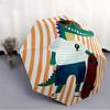 1pc Crocodile Skateboard Automatic Folding Umbrella - Portable Collapsible, 8-Rib Durable Frame, Perfect for Outdoor Use yy251218115