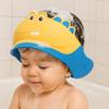 New Cute Animal Shape Baby Shower Cap Soft Eye Ear Protection Baby Shampoo Cap Adjustable Waterproof Children's Bath Cap For