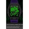 Новые мужские часы ONOLA Fashion Luxury Diamond Inquartz Design Водонепроницаемые кварцевые часы с лентой для мужчин