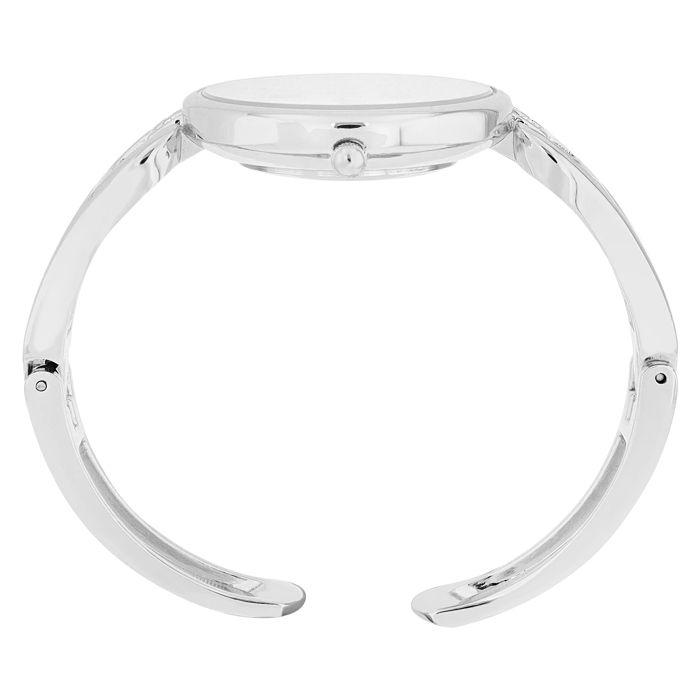 Montre bracelet - EXCELLANC - Excellanc - Boîtier 33 mm - Bracelet jonc métal argenté - Quartz Japan PC21