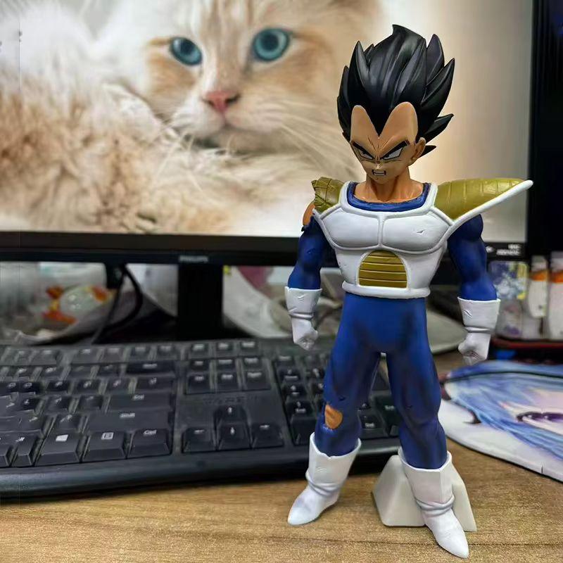 23 см/9,06 дюйма Аниме Dragon Ball Z Веджета Фигурка Супер Сайян Веджета Фигурки Действия Статуэтка из Поливинилхлорида Коллекционная Миниатюрная Игрушка
