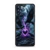 Черный Ворон Чехол для Телефона Для Oppo A17 A31 A54 A57 A78 A79 A98 Find X5 X6 Reno 6 7 8 10 11 12 13 F Pro 5G Мягкий ТПУ Чехол Fundas Сумка