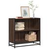 VidaXL Bookcase Brown Oak 80.5x35x76 Cm Engineered Wood, Bookcase, Room Divider, Divider, Cabinet of 849108