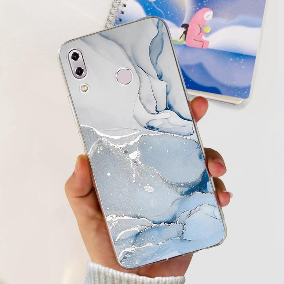 Для Asus Zenfone 5 (2018) 5Z ZE620KL ZS620KL Модный Металлический Стиль Дракон Покрашенный Чехол Для Asus X00QD Z01RD Мягкий Силиконовый ТПУ Чехол