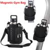 Магнитная сумка для спортзала Сумка для бутылки с водой Большая вместимость Сумка-чехол через плечо для бутылки с водой с магнитом Держатель для стакана для воды для мужчин Женщин Спорт