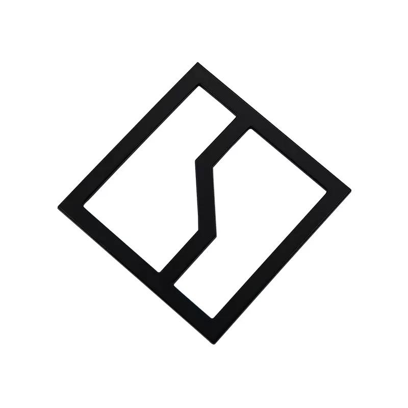 AAYI1 Для ZEEKR X Черные Маркеры для Автомобиля Модификация Автомобиля Чернящие Маркеры Задние Маркеры Маркеры на Капот Специальное Украшение
