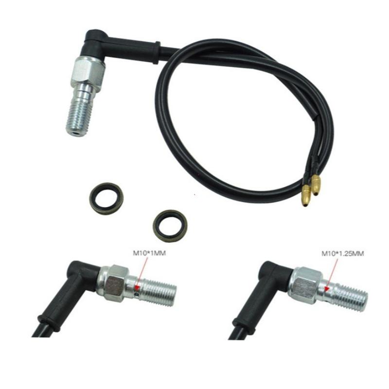 Универсальный мотоцикл гидравлический тормоз давление задний фонарь переключатель полый болт аксессуары для мотоциклов
