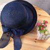 New Travel Foldable Female Vacation UV Protection Visor Straw Hat Beach Outing Sun Hat Summer Hat