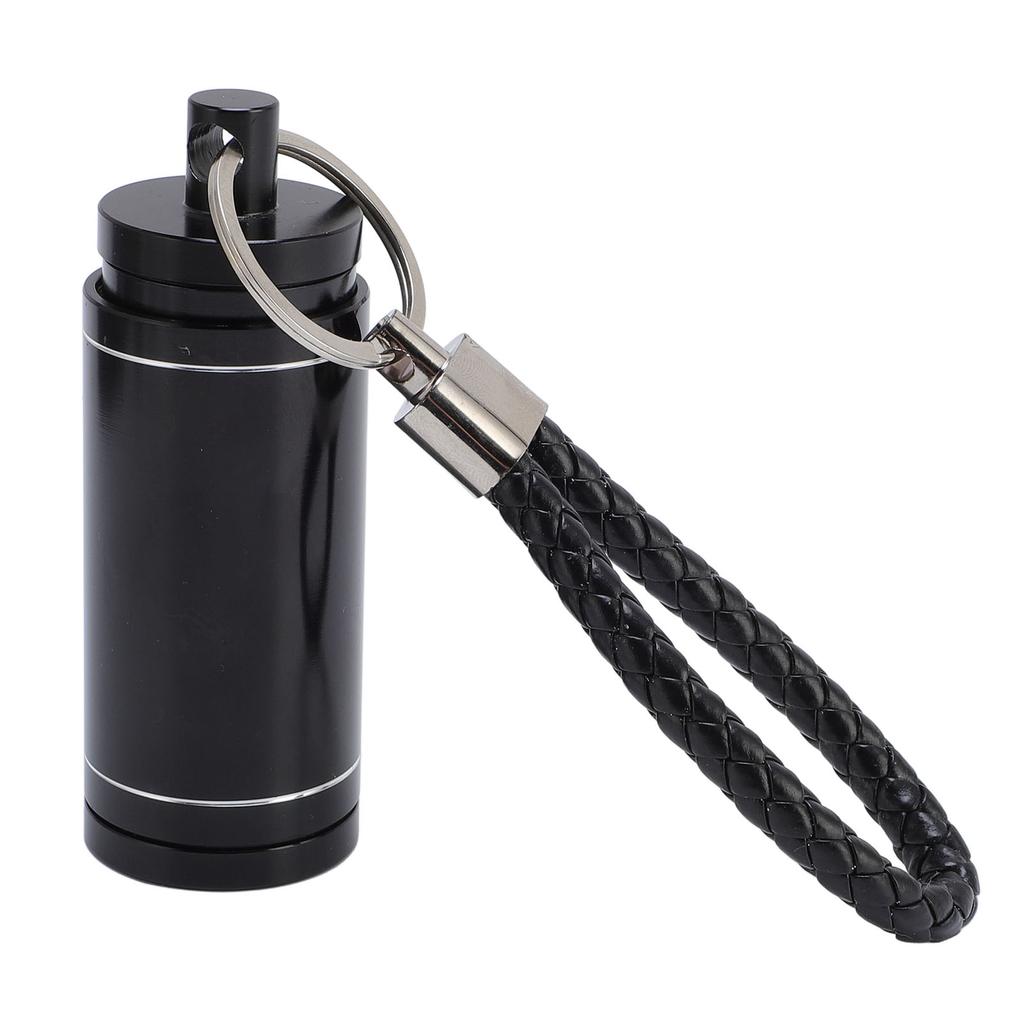 Металлическая бутылка для хранения из алюминиевого сплава, легкая, водонепроницаемая, переносная металлическая емкость для хранения для путешествий