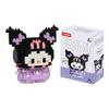 99 style Hello Kitty Building Blocks Cartoon Figures Kuromi Bricks My Melody Children's Assembly Toys Cinnamoroll Gift