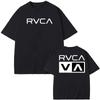 New Arrival Mens Clothes Tee Shirt Homme Graphic TShirts Men Tshirt for Men Ropa Hombre RVCA Short Sleeved Round Neck Y2k