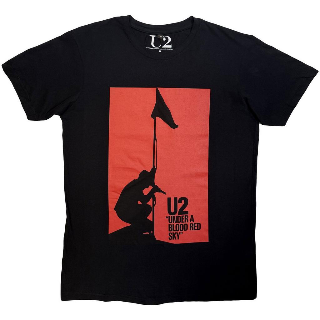 U2 Unisex Adult Blood Red Sky T-Shirt
