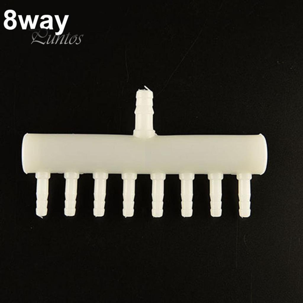 1 Pc 4 6 8 10 Ways 4mm Aquarium Fish Tank Air Flow Valve Splitter Kit