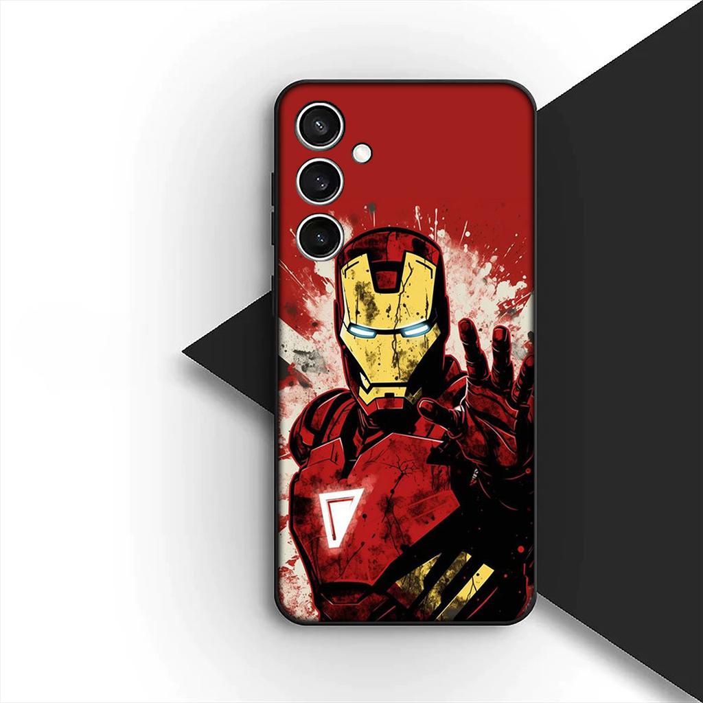 Protective Cover for Xiaomi Redmi Note 13 14 Pro Plus ProPlus 14C 13C Pro+ 5G Casing Phone Case IronMan Marvel Hero Iron Man