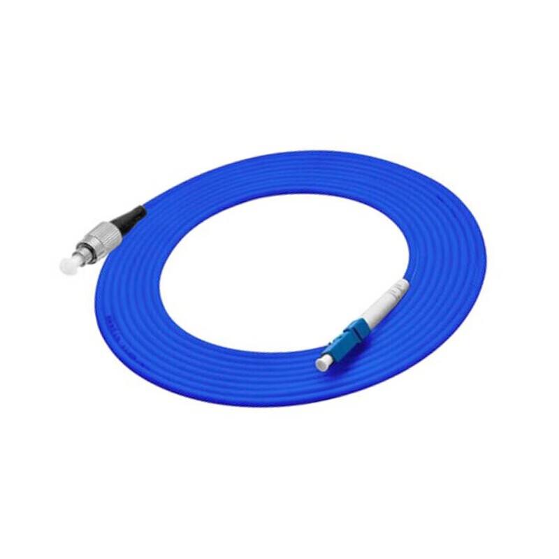 Armored Single-Mode Fiber Optic Patch Cable