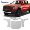 Предварительно вырезанная пленка для защиты краски автомобиля для Ford Ranger Platinum Wildtrak Raptor XL 2023-ВЫПУСК Самовосстанавливающаяся PPF Наклейка на кузов Антицарапина