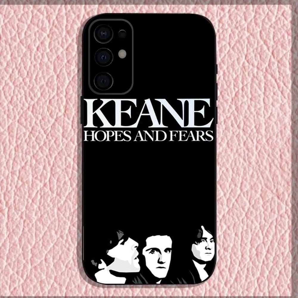 Чехол для телефона Music K-KEANE для Samsung S25, S24, S21, S22, S23, S30, Ultra, S20, Plus, Fe, Lite, Note, 10, 9, 5G Черный чехол