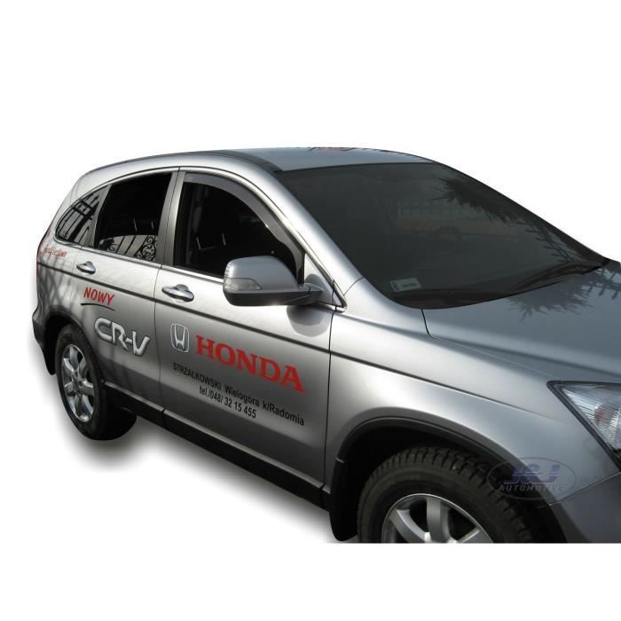J&J AUTOMOTIVE | Heko Deflecteurs d'air Déflecteurs de Vent Pour Honda CRV, CR-V 2007-2012