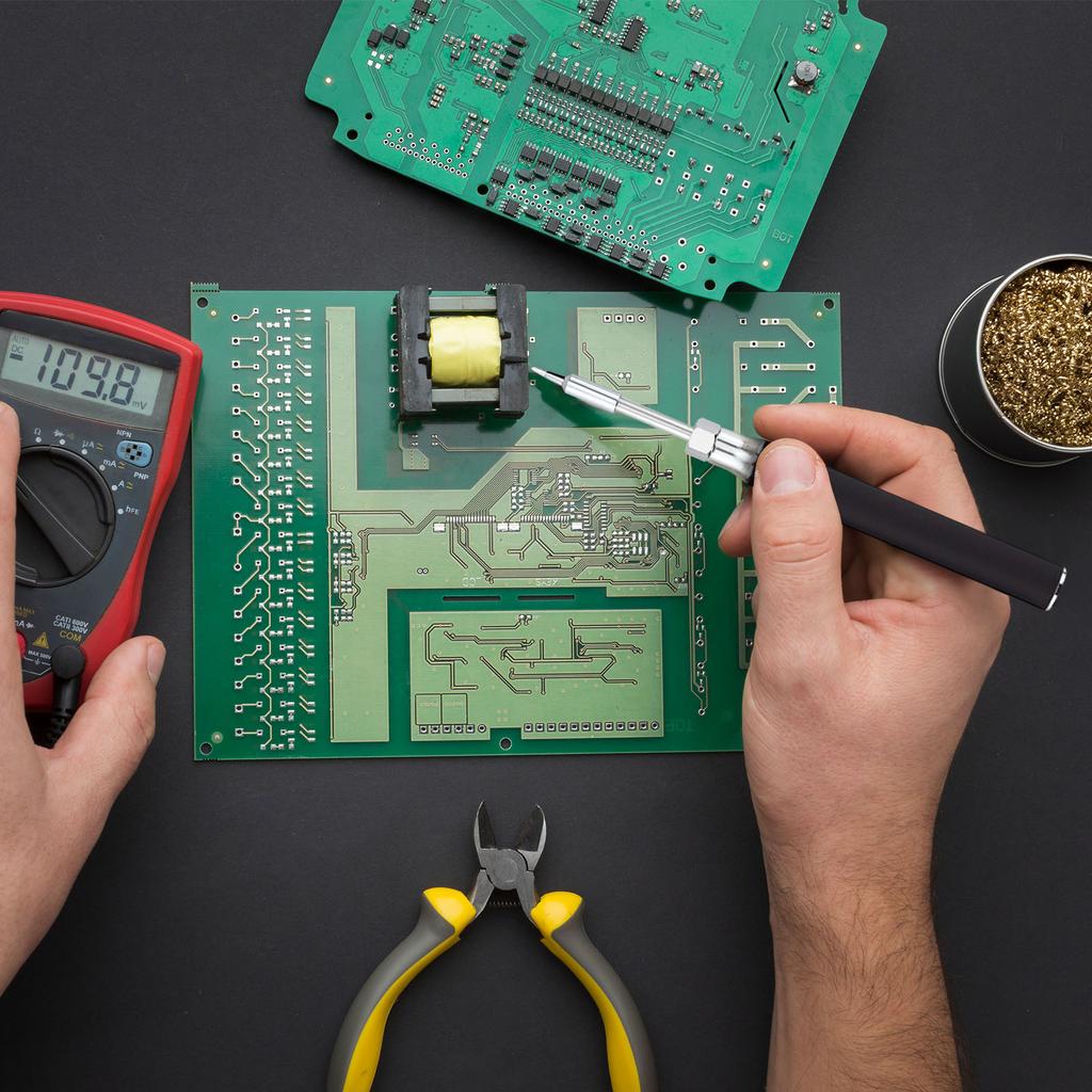 Набор паяльника с резьбой - 3-уровневая регулировка напряжения, ручка-аккумулятор для картриджей с USB-зарядкой, портативный паяльный инструмент для бытовой техники