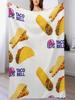 Taco Bell Тако Буррито Кесадилья Основное Плед Теплый Зимний Летний Свободный Рождественские Подарки Пледы