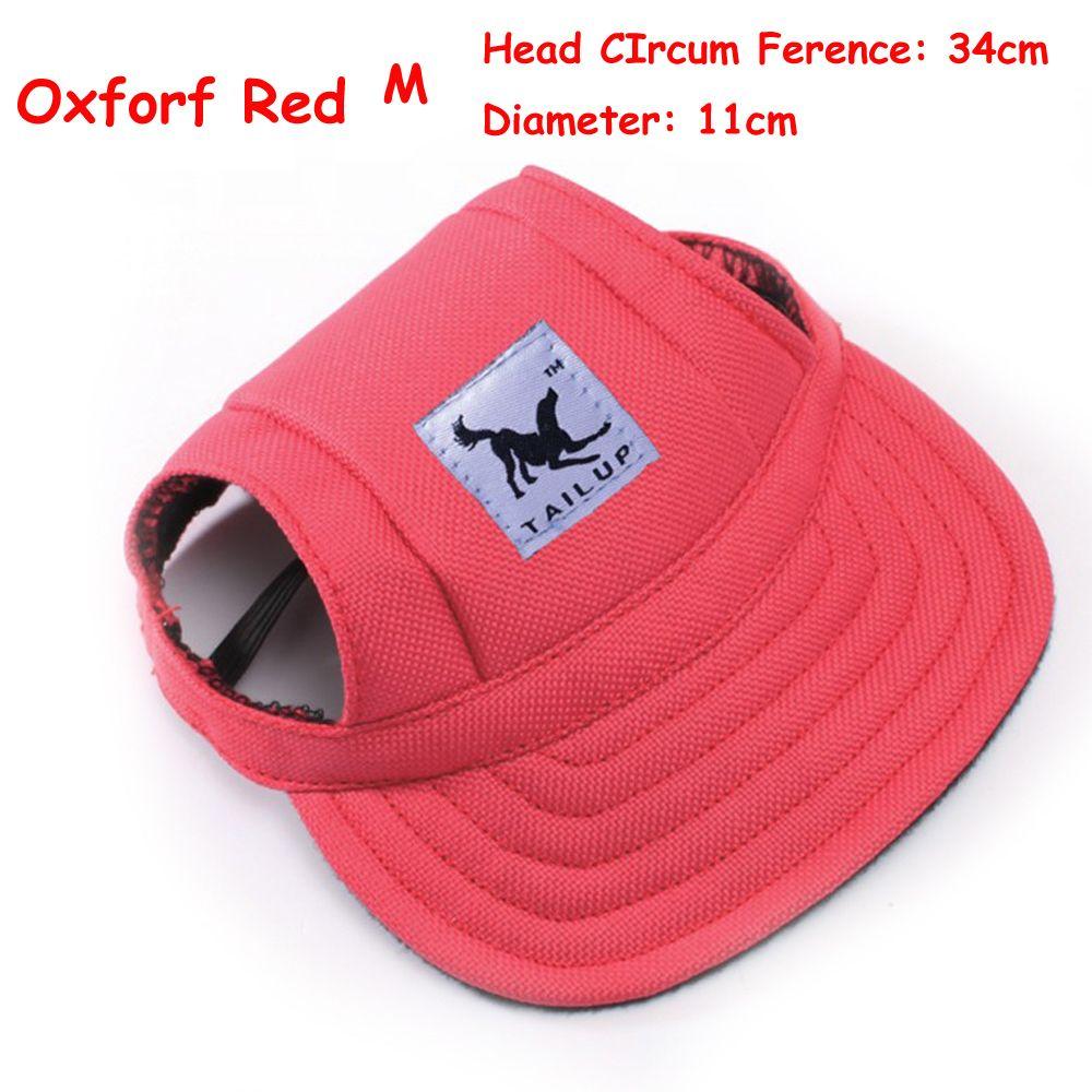Adjustable Puppy Supply Summer TAILUP Dog Sun Hat Baseball Cap Cotton Canvas Pet
