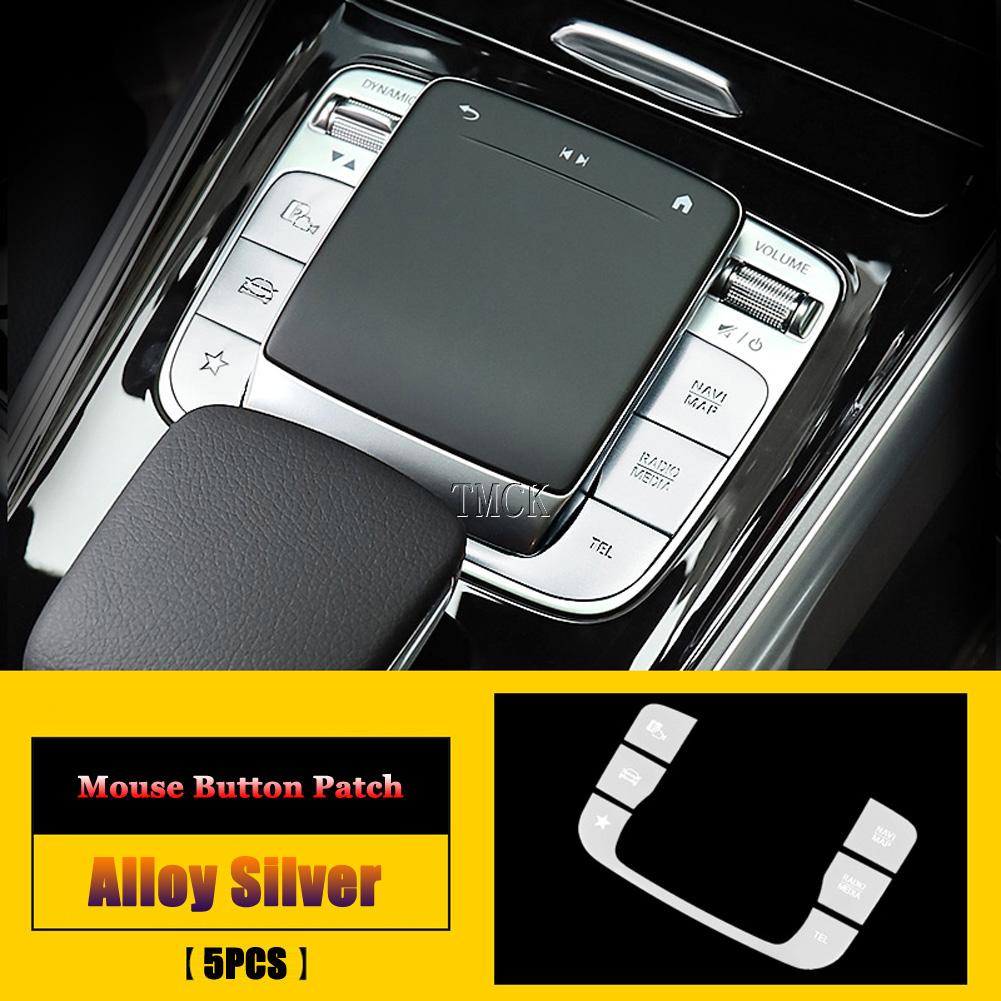 Car Center Console Armrest Box Switch Trim Cover For Mercedes Benz AMG W177 V177 W247 C118 W118 X247 H247 A B CLA GLB GLA Class