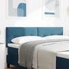 Headboard Dark Blue 144 cm Velvet