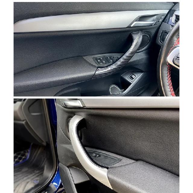 F48 Car Interior Front Rear Left Right Door Pull Handle Outer Cover Trim Replacement For BMW X1 X2 F48 F49 F39 2016-2020
