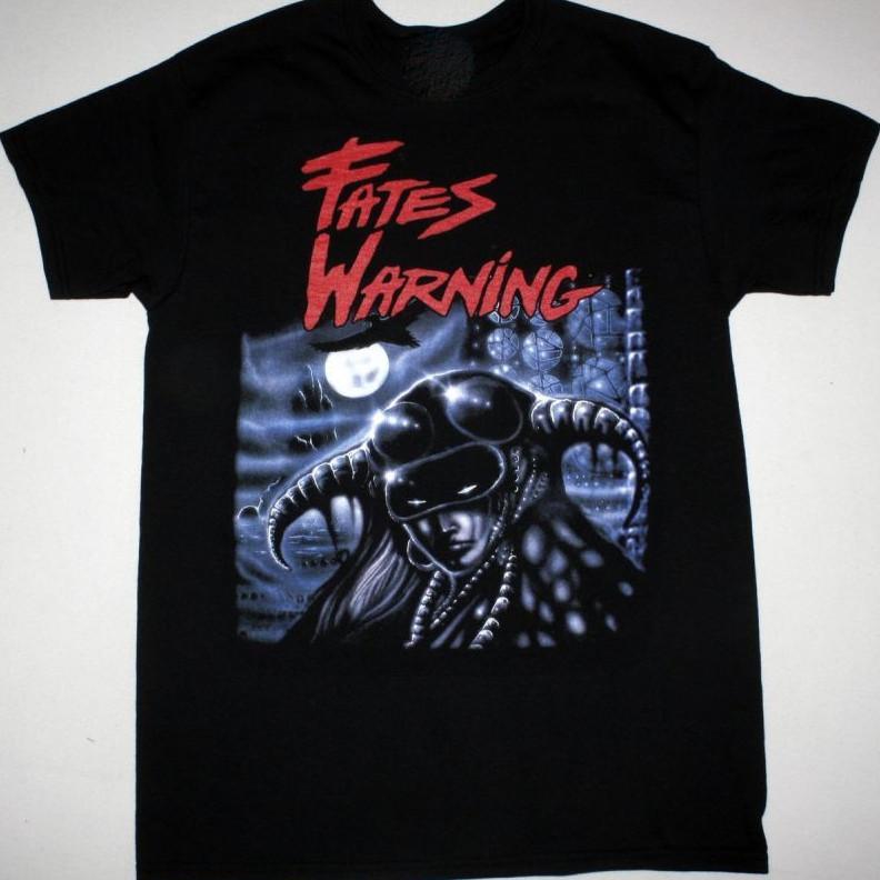 Футболка группы Fates Warning с принтом The Spectre Within Классическая черная Унисекс S-5XL ND884 Унисекс футболка